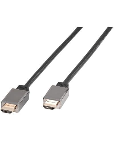 Кабел Vivanco - 47172 Premium, HDMI/HDMI с Ethernet, 3m, черен