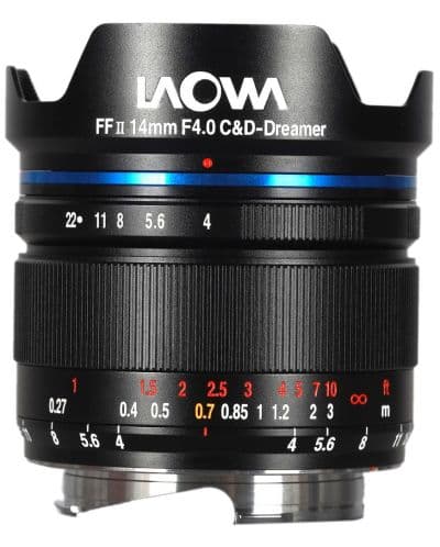 Обектив Laowa - FF II, 14mm, f/4.0 C&D-Dreamer, за Canon R