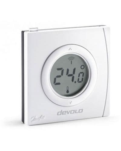 Термостат за стая devolo - 09810, Z-Wave, бял