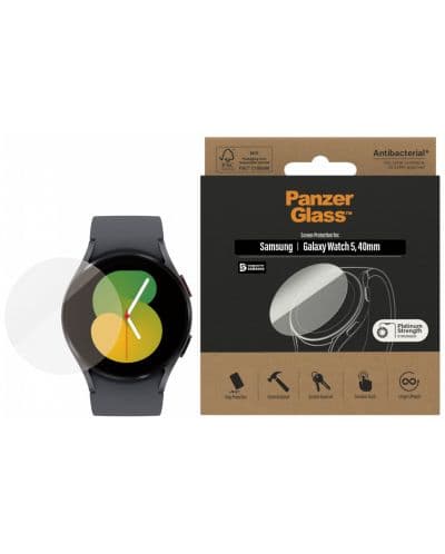 Стъклен протектор PanzerGlass - Galaxy Watch5, 40 mm