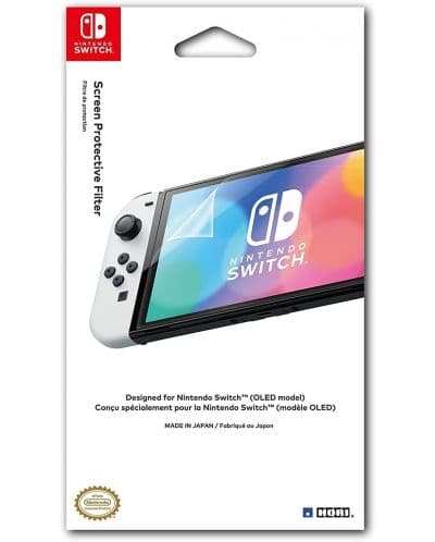 Протектор за екран Hori - Screen Protective Filter (Nintendo Switch OLED)
