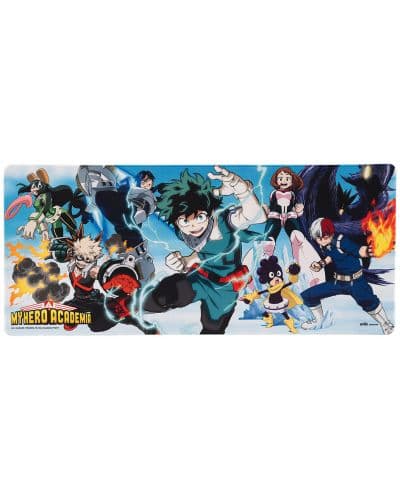 Гейминг подложка Erik - My Hero Academia, XL, мека, многоцветна