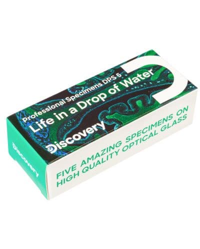 Набор от микропрепарати Discovery - Prof DPS 5. Живот в капка вода