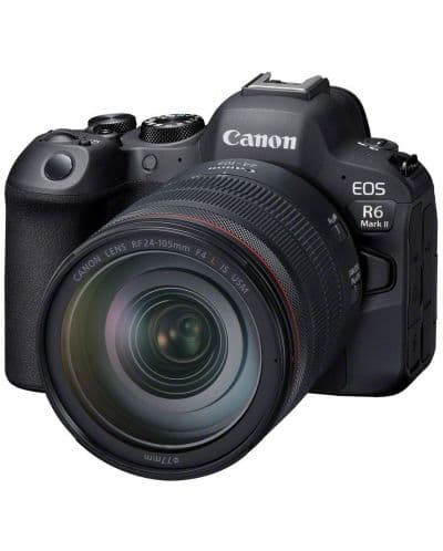 Безогледален фотоапарат Canon - EOS R6 Mark II, RF 24-105mm, f/4L IS USM