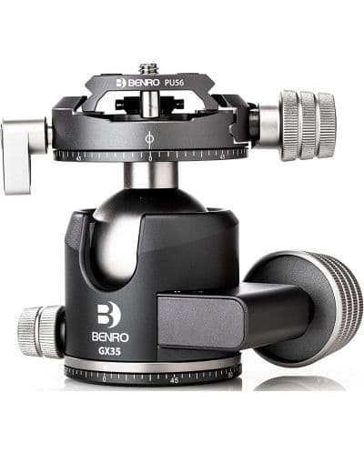 Ябълковидна глава Benro - GX35 Low Prof с плочка PU56