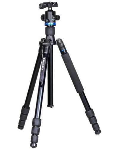 Статив Benro - iFoto L AL + IB0, 46-166.8 cm, черен