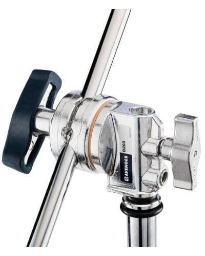 Грип глава Manfrotto - Avenger D200, сребриста