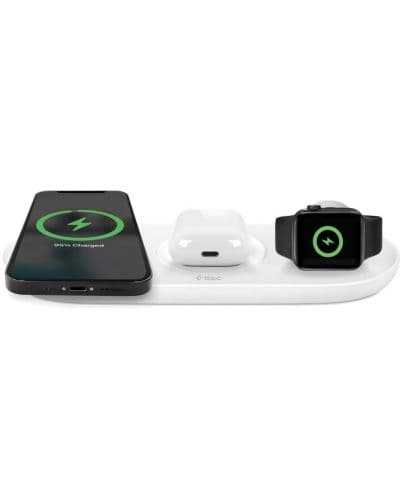 Безжично зарядно ttec - SmartCharger Air Plus, 15W, бяло