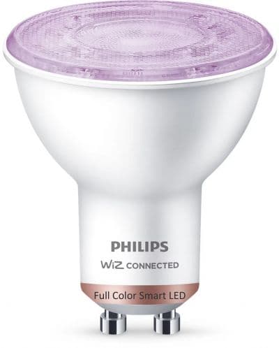 Смарт крушка Philips - Smart с WiZ, 4.7W, GU10, PAR16, dimmer