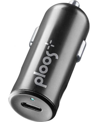 Зарядно за кола Ploos - 8726, 12V PD, USB-C, 25W, черно