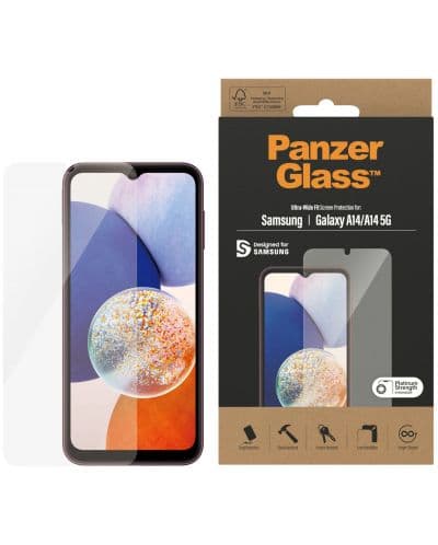 Стъклен протектор PanzerGlass - CaseFriend, Galaxy A14/A14 5G
