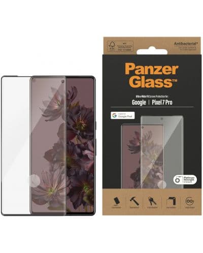 Стъклен протектор PanzerGlass - AntiBact CaseFriend UWF, Pixel 7 Pro