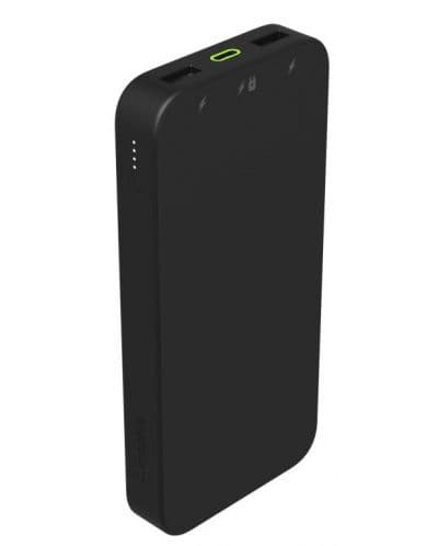 Портативна батерия mophie - Powerstation, 10000 mAh, черна