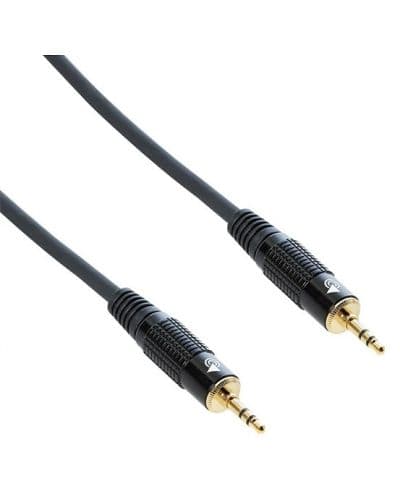 Екраниран кабел Bespeco - EA2M300, 3 m, черен