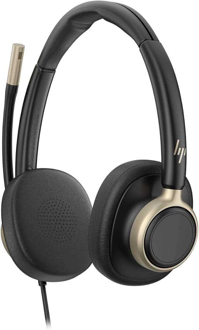 HP Poly Mission 825 Stereo USB Wired Headset WW