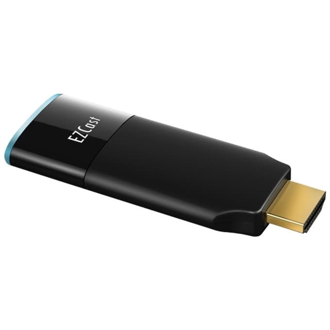 ACER Aopen EZCast 2 HDMI Dongle Wireless Plug&Play Display Receiver with external antenna, Wifi Dual Band 2.4G/5G 802.11ac, 3840x2160@30p, HDMI 1.4, Streaming YouTube, Compatible with Android, iOS, Windows, MacOS, DLNA, Miracast, Airplay mirroring