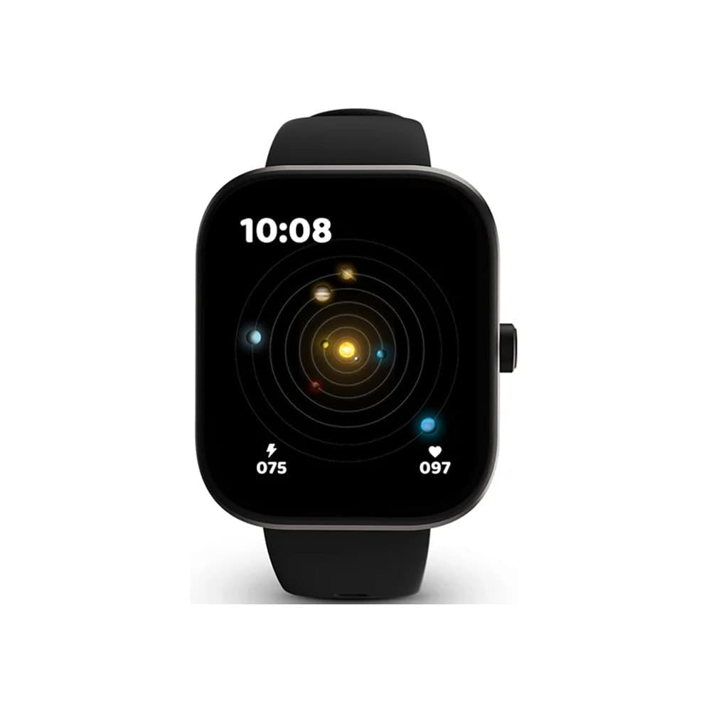 HiFuture Lume Pro Black Coffee, 1.85 " AMOLED, Always on Display, Powered by Dual Core, Aerospace-Grade Ultra Light Aluminum Frame, Bluetooth Call, 3D User Interface, 1ATM Waterproof, 24/7 True Heart Rate & Blood Oxygen Sensor, 100+ Sports Mode, Up to 7d