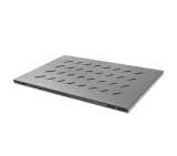 Lanberg 19" fixed shelf 1U / 480x780mm, max load capacity up to 120 kg, black