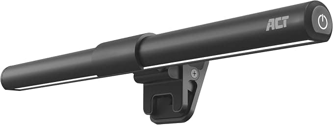 ACT LED лампа за лаптоп с регулируема яркост и щипка, USB захранване