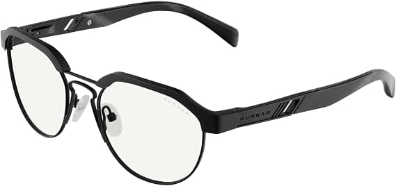 Компютърни очила GUNNAR Campbell - Onyx - Clear Pro