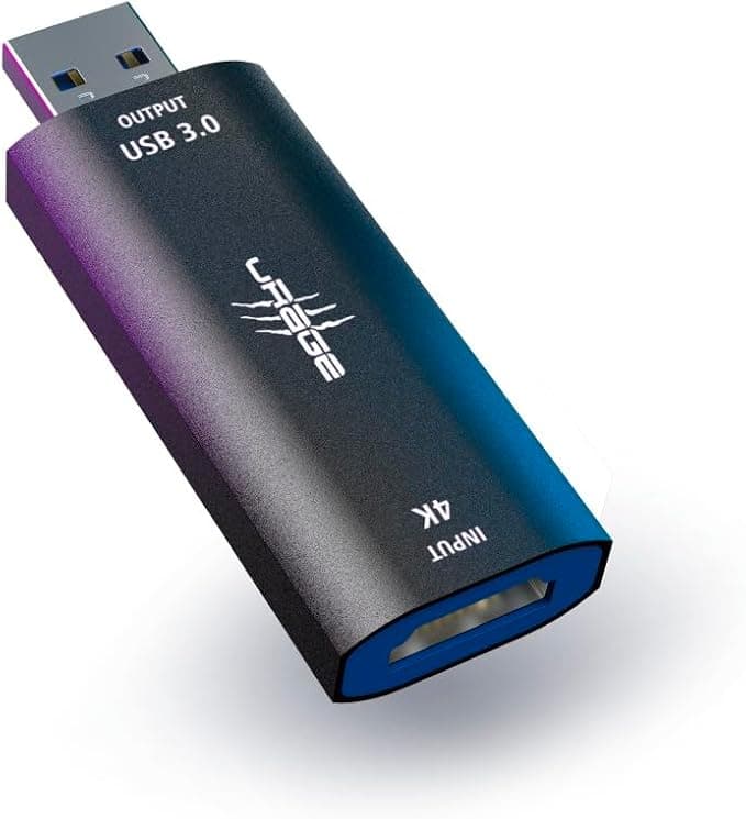 uRage адаптер Video Capture Stream Link 4K, USB - HDMI