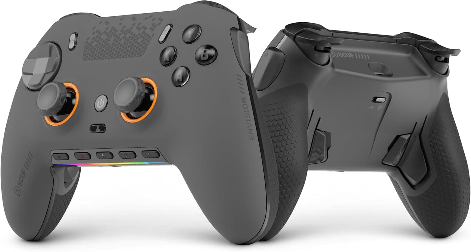 Безжичен геймпад SCUF Envision Pro V2 Hall Effect - Тъмно Сив