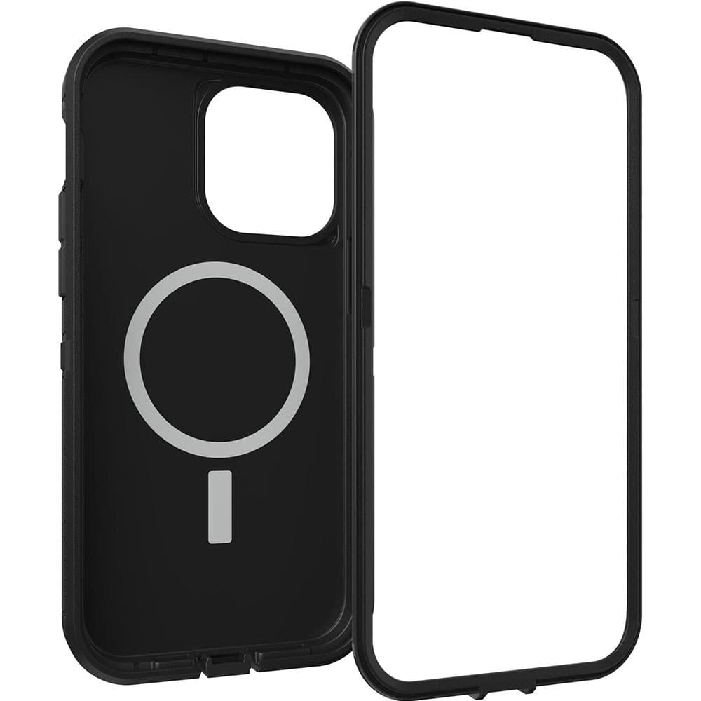 Хибриден удароустойчив кейс с MagSafe за iPhone 14 Plus - Otterbox Defender XT Case (черен)