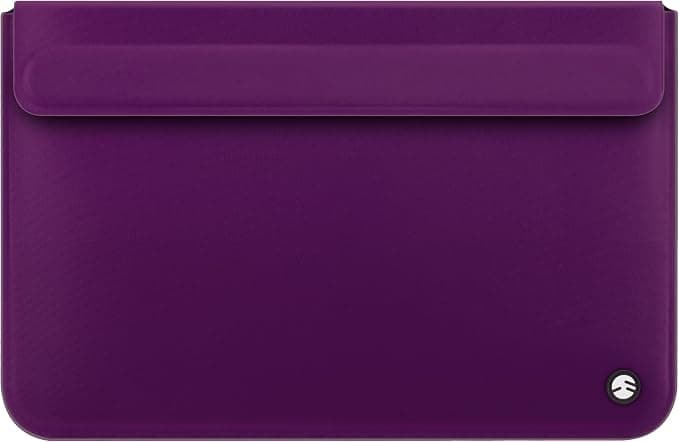 Неопренов калъф за MacBook Air 11 (модели от 2010 до 2015 година) - SwitchEasy Thins Black Ultra Slim Sleeve (лилав)