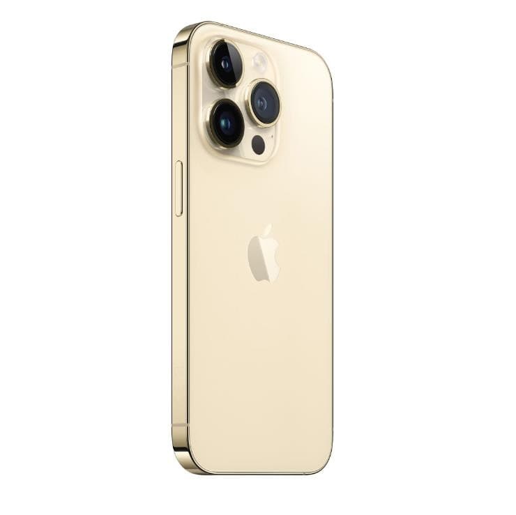 Оригинален резервен заден капак заедно с безжично зареждане - Apple iPhone 14 Pro Backcover Full Assembly (златист)