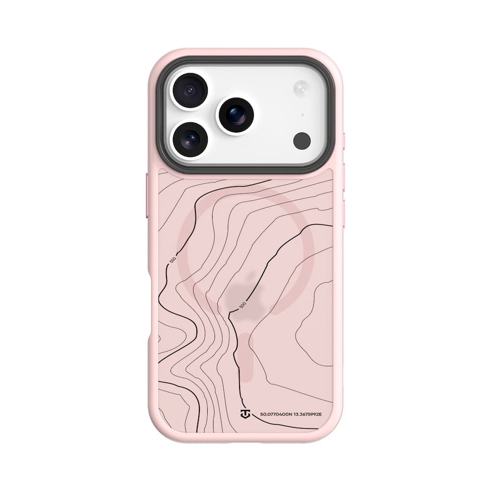 Хибриден удароустойчив кейс с MagSafe за iPhone 17 Pro - Tactical MagForce Hyperstealth Sika Cover (розов)