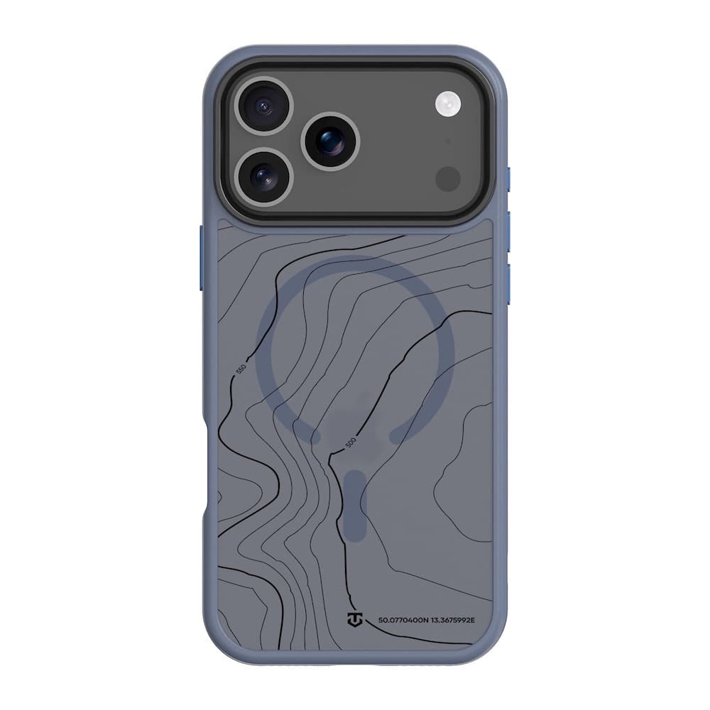 Хибриден удароустойчив кейс с MagSafe за iPhone 17 Pro Max - Tactical MagForce Hyperstealth Sika Cover (син)
