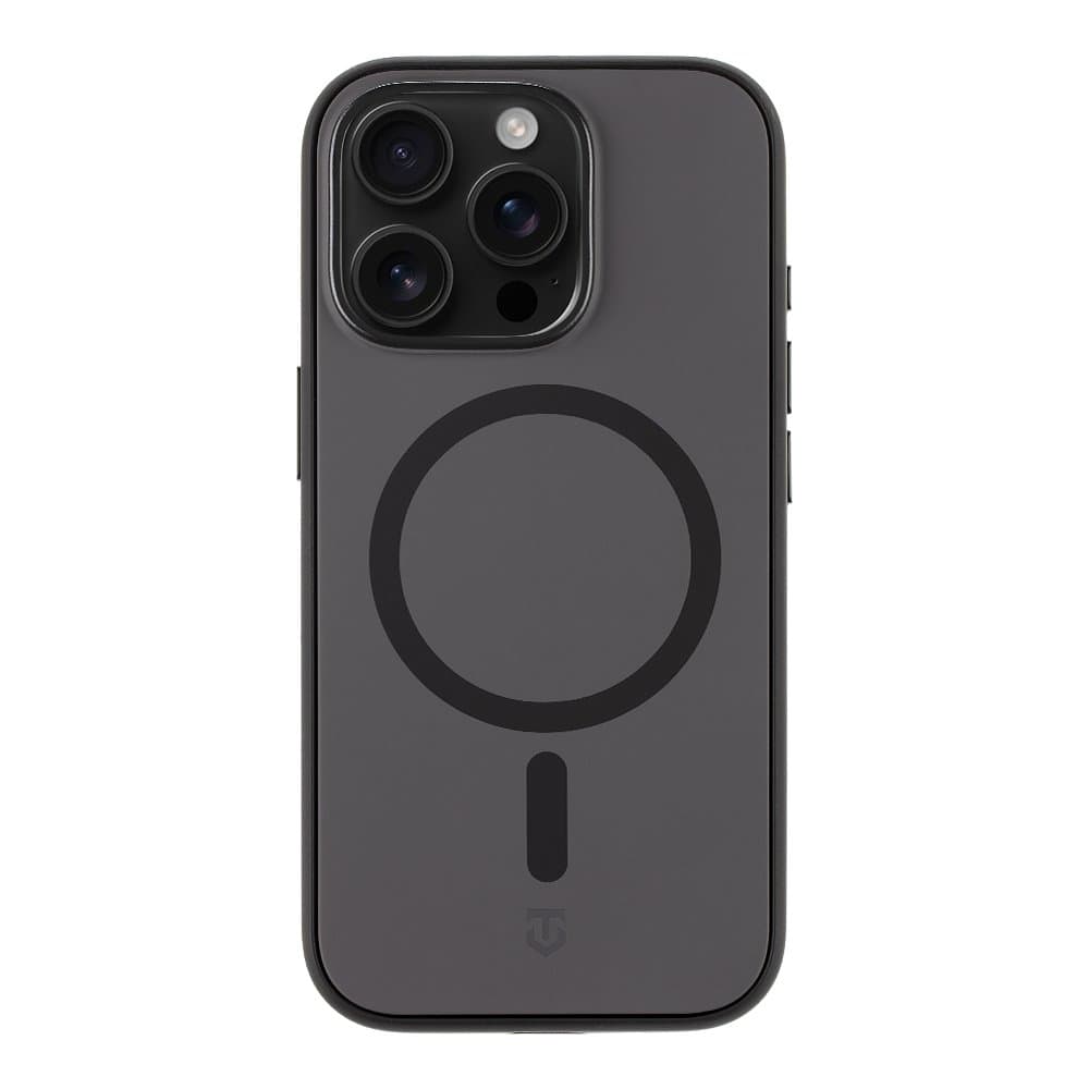 Хибриден удароустойчив кейс с MagSafe за iPhone 16 Pro Max - Tactical MagForce SmoothIsFast Cover (черен)