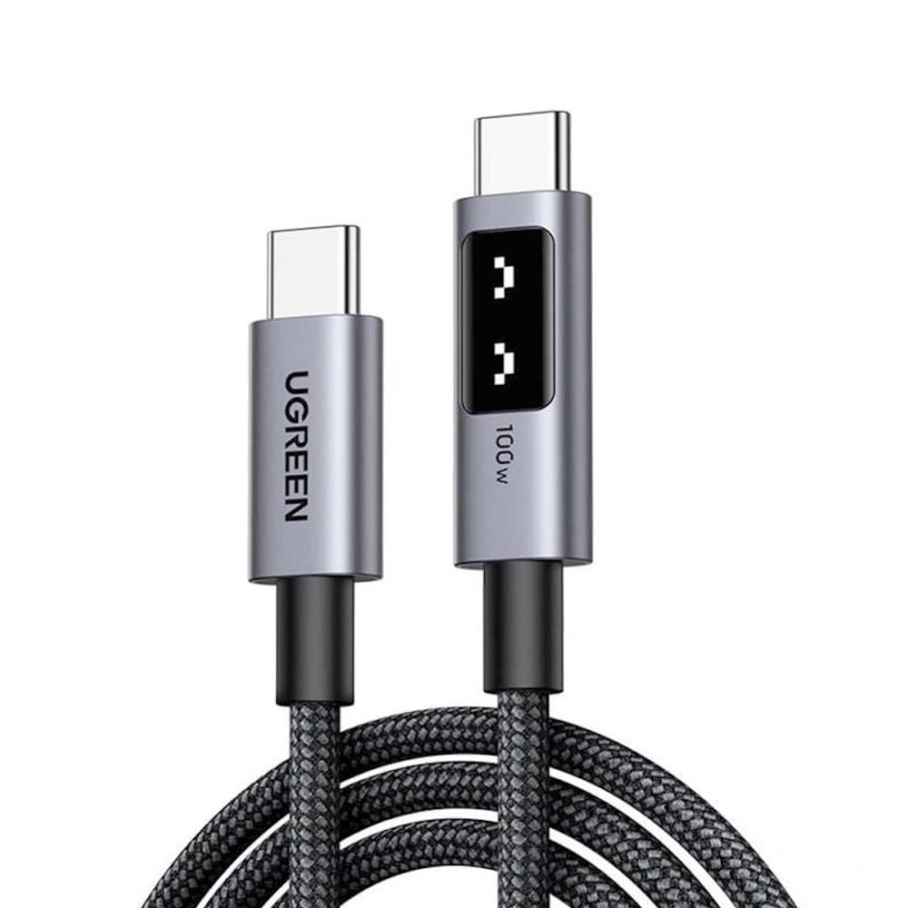 USB-C към USB-C кабел за устройства с USB-C порт - Ugreen UNO USB-C to USB-C PD Fast Charging Cable 100W (300 см) (черен)
