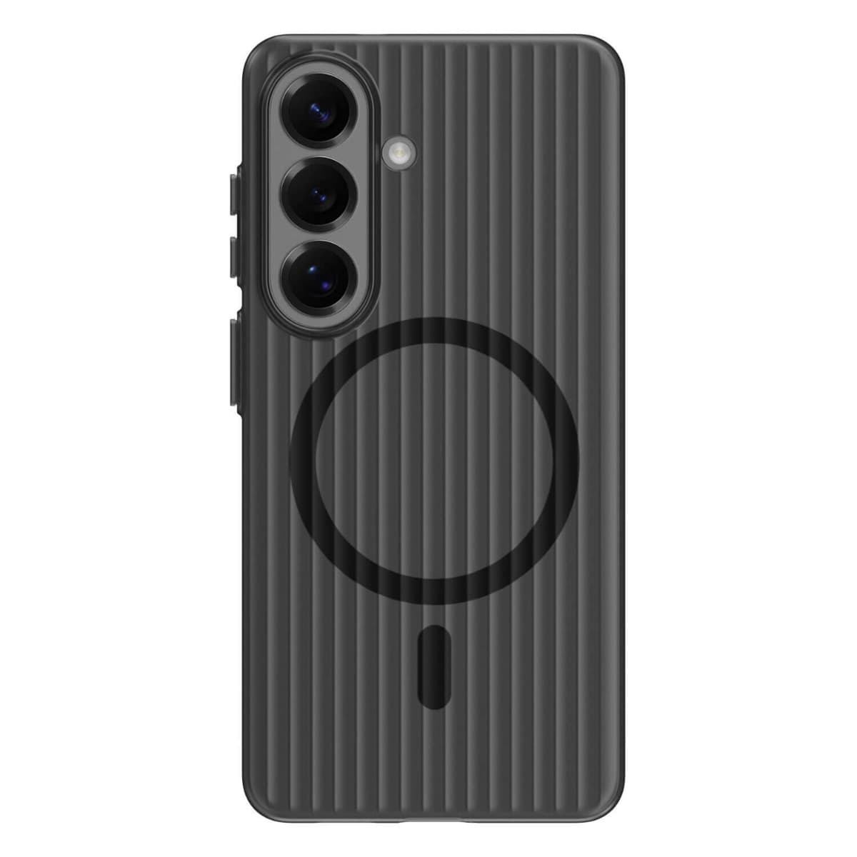 Поликарбонатов кейс с Qi2 за Samsung Galaxy S26 Plus - 4smarts Aero Magnetic Design Case (черен)