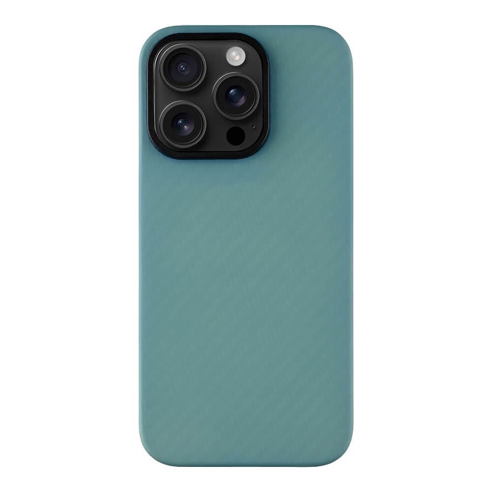 Кевларен кейс с MagSafe за iPhone 16 Pro - Tactical MagForce Aramid Case (светлосин)