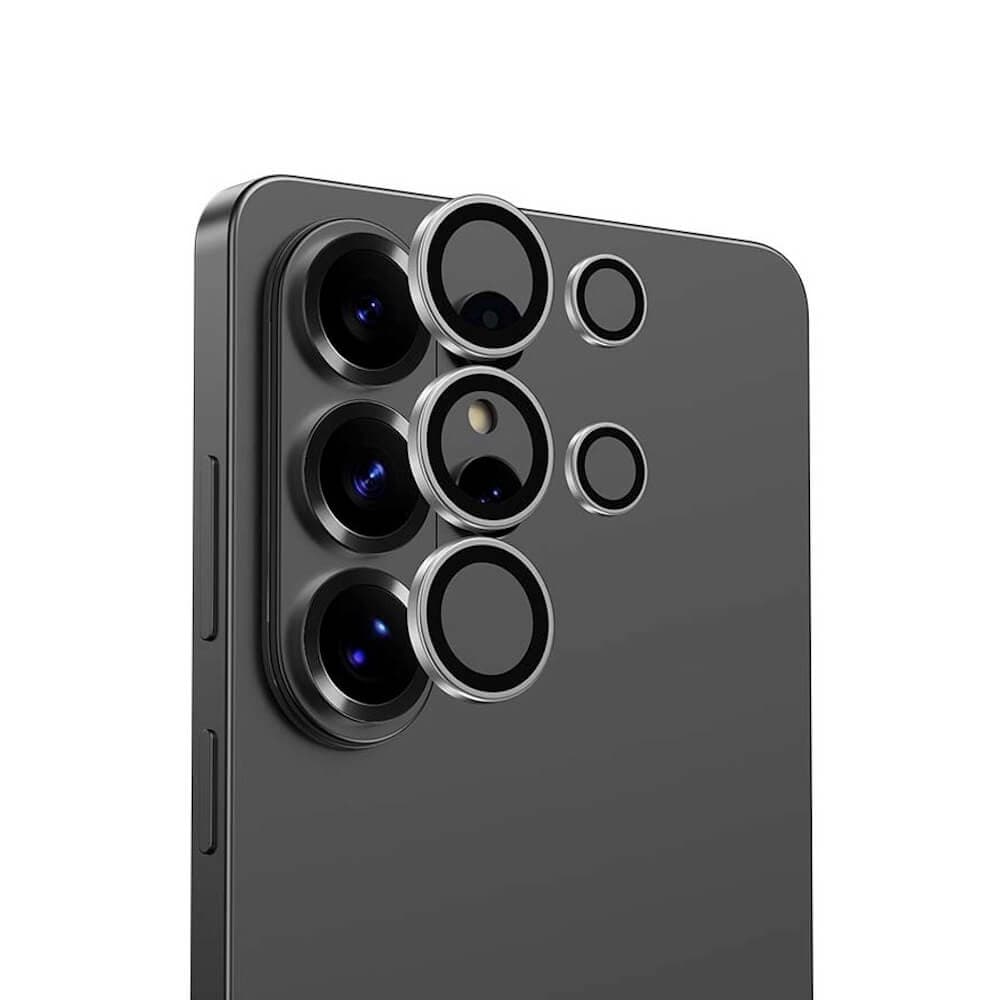 Предпазни стъклени лещи за камерата на Samsung Galaxy S26 Ultra - Benks Warrior Tempered Glass Camera Lens Protector (сребрист)