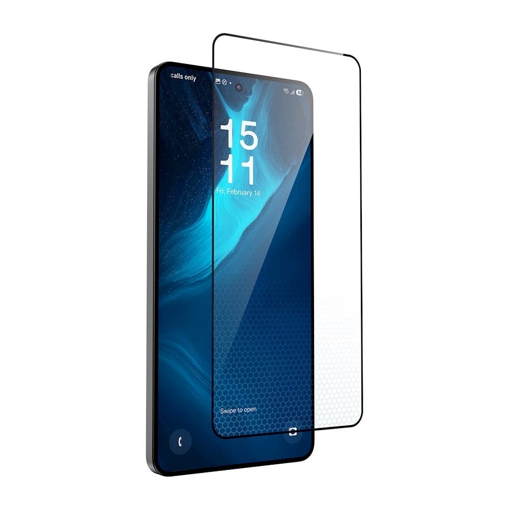 Калено стъклено защитно покритие за дисплея на Samsung Galaxy S26 - Benks Warrior AR Full Screen Tempered Glass (черен-прозрачен)
