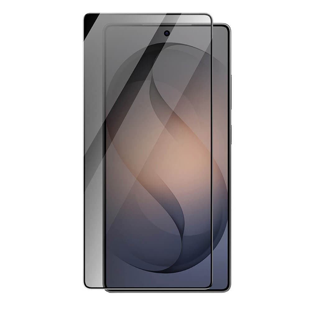 Калено стъклено защитно покритие с определен ъгъл на виждане на Samsung Galaxy S26 Plus - Benks Warrior Privacy Full Screen Tempered Glass (черен-прозрачен)
