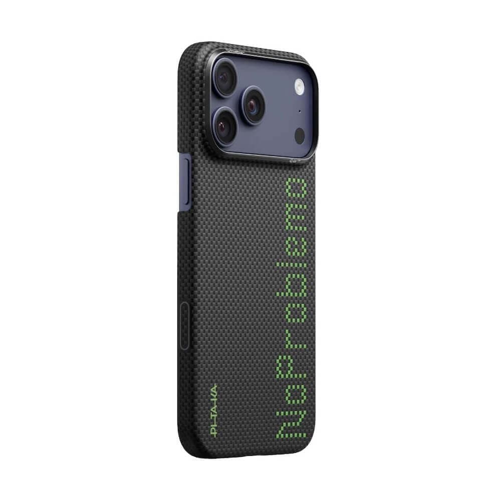 Кевларен кейс с MagSafe за iPhone 17 Pro Max - Pitaka Aries NoProblemo Ultra Slim Aramid Fiber Case