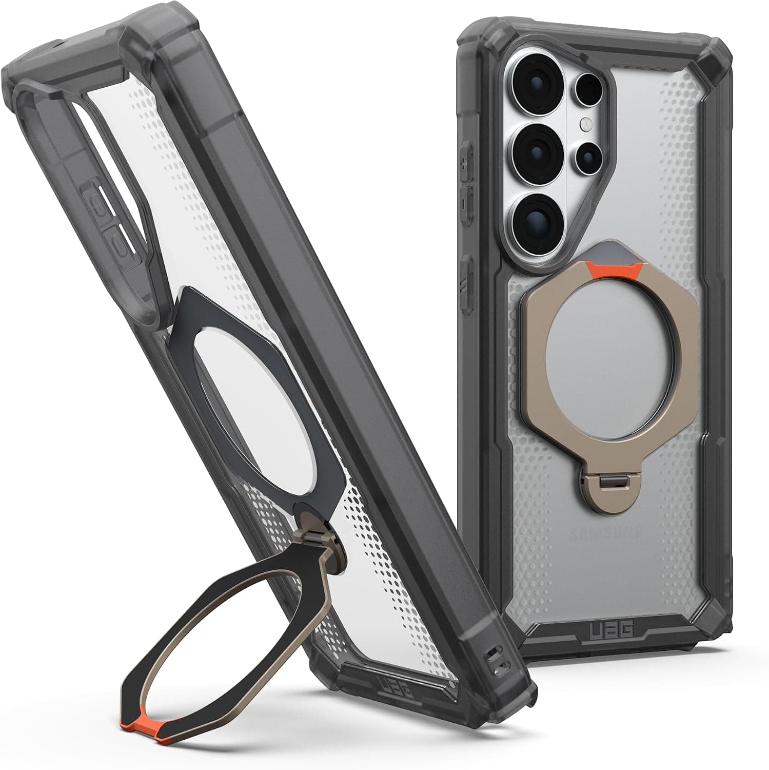 Удароустойчив хибриден кейс с MagSafe за Samsung Galaxy S26 Ultra - Urban Armor Gear Plasma XTE 360 MagSafe Case (сив)