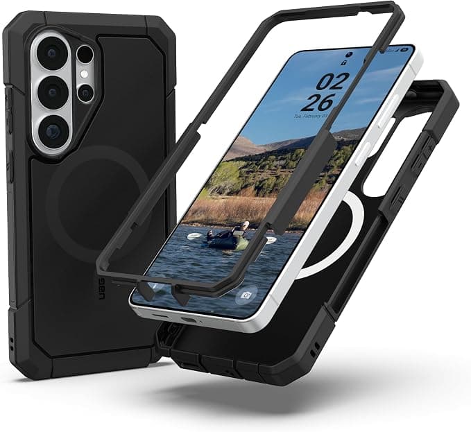 Удароустойчив хибриден кейс с MagSafe за Samsung Galaxy S26 Ultra - Urban Armor Gear Trooper MagSafe Case (черен)