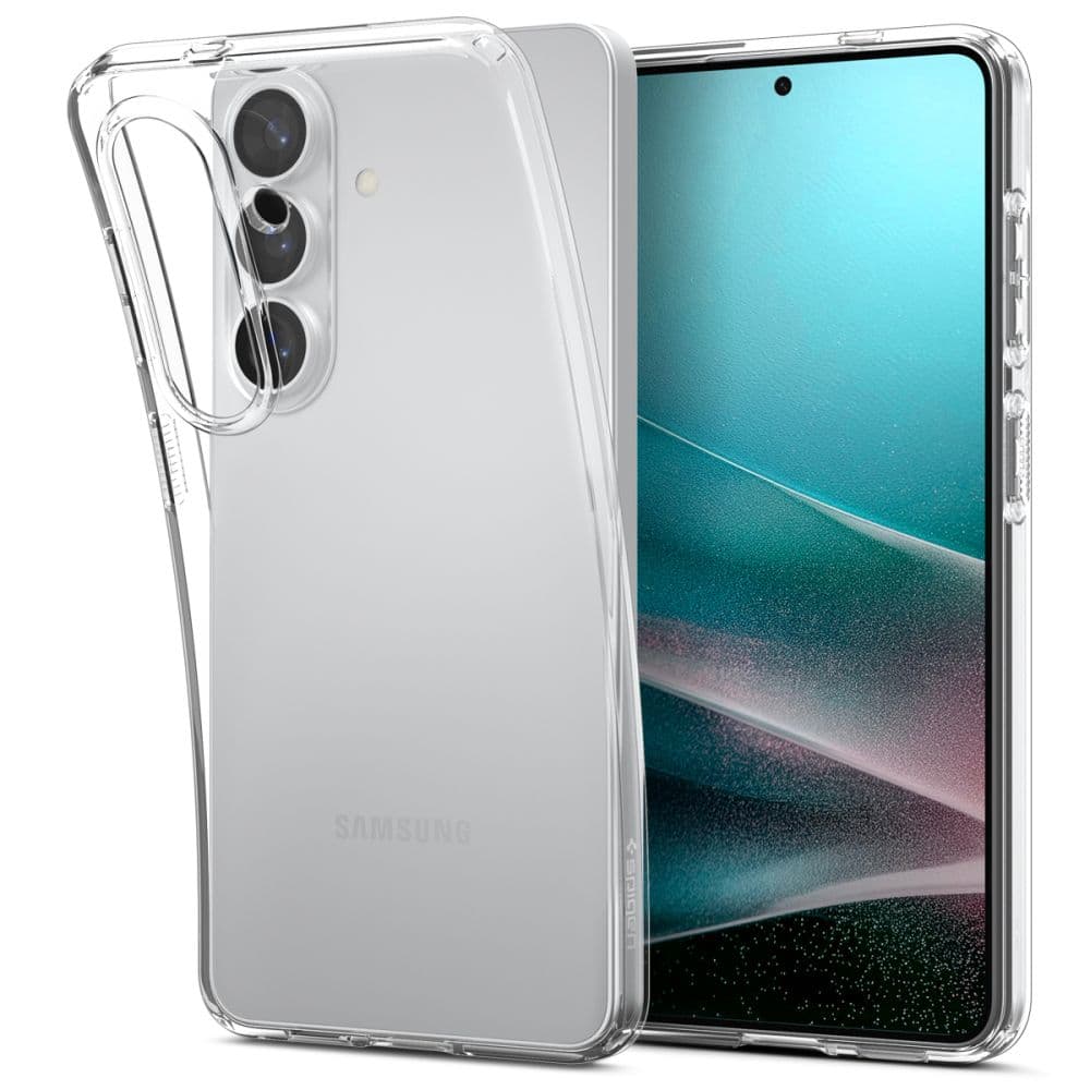 Тънък силиконов (TPU) калъф за Samsung Galaxy S26 - Spigen Liquid Crystal Case (прозрачен)