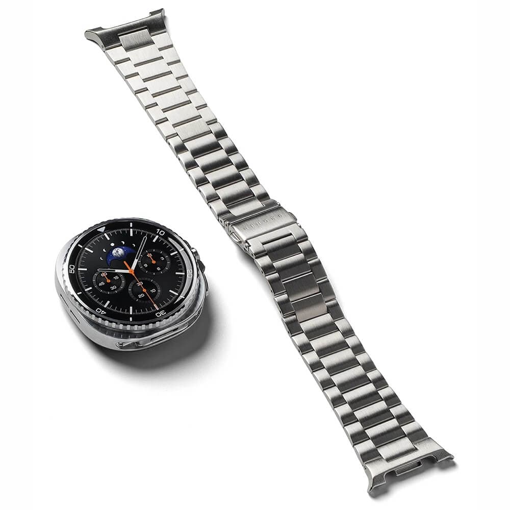 Стоманена каишка за Samsung Galaxy Watch8 40мм, 44мм, Classic - Ringke Metal One Air (сребрист)