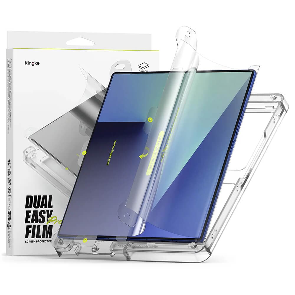 2 броя защитно покритие за дисплея на Samsung Galaxy Z Fold7 - Ringke Dual Easy Film 2x Screen Protector (прозрачен)