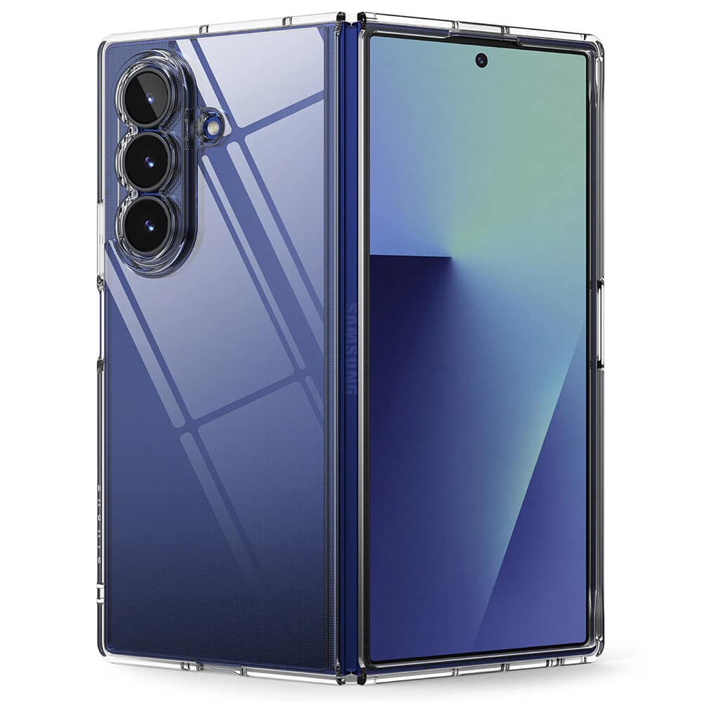Хибриден удароустойчив кейс за Samsung Galaxy Z Fold7 - Ringke Fusion Case (прозрачен)