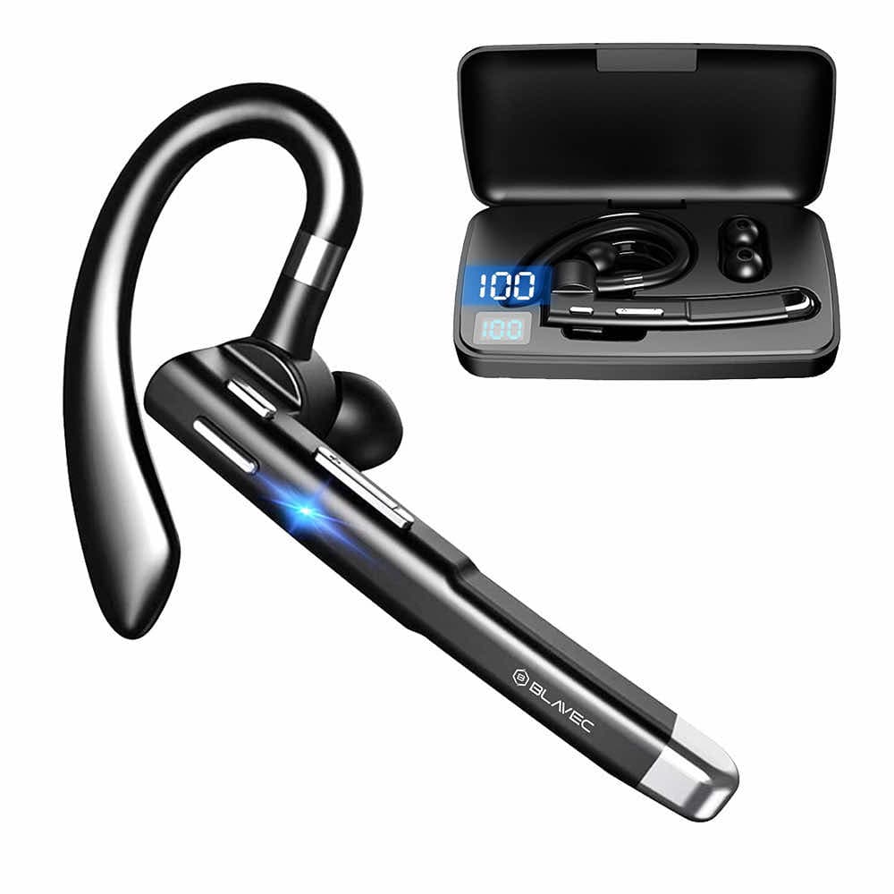 Безжична Bluetooth слушалка за мобилни устройства - Blavec Adventure 55 Multipoint Bluetooth Headset
