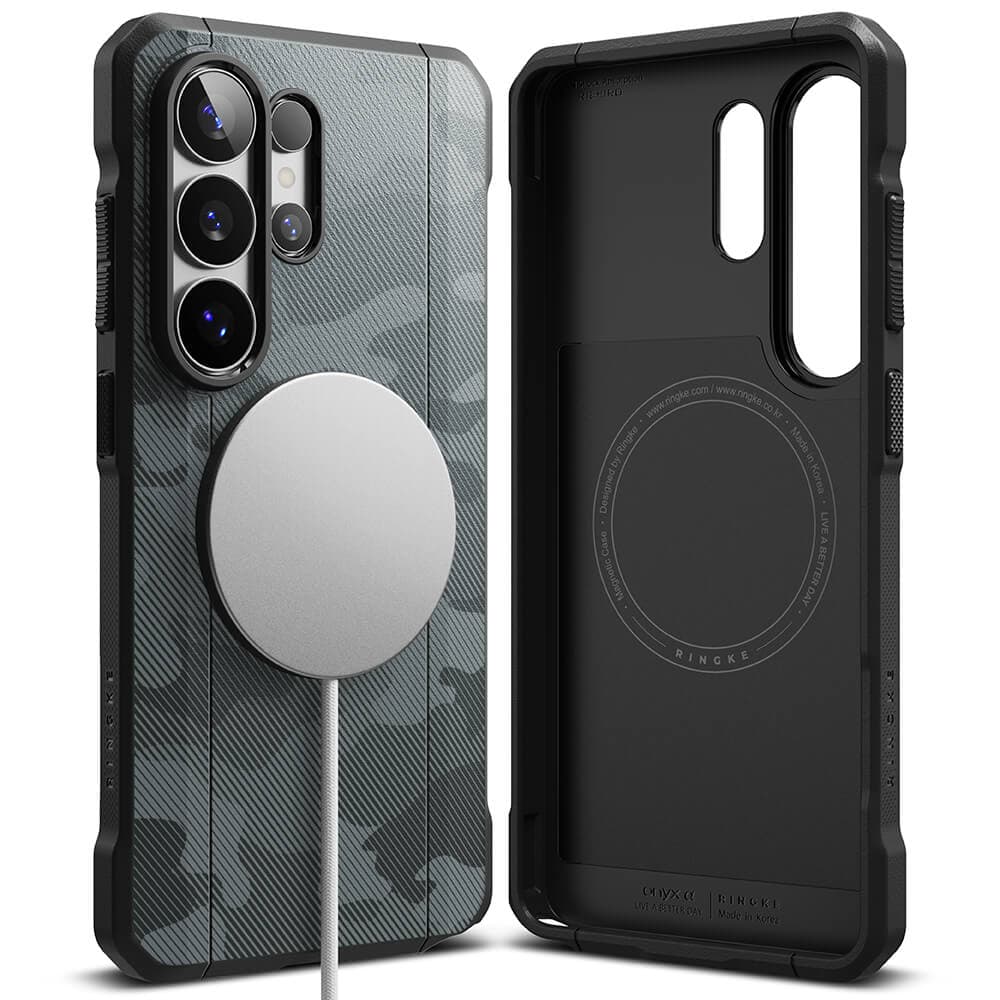 Силиконов (TPU) калъф с MagSafe за Samsung Galaxy S26 Ultra - Ringke Onyx Alpha Camo Magnetic MagSafe Case
