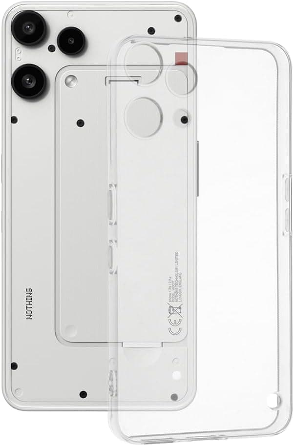 Силиконов (TPU) калъф за Nothing Phone (3a) Lite - Techsuit Clear Silicone Case (прозрачен)