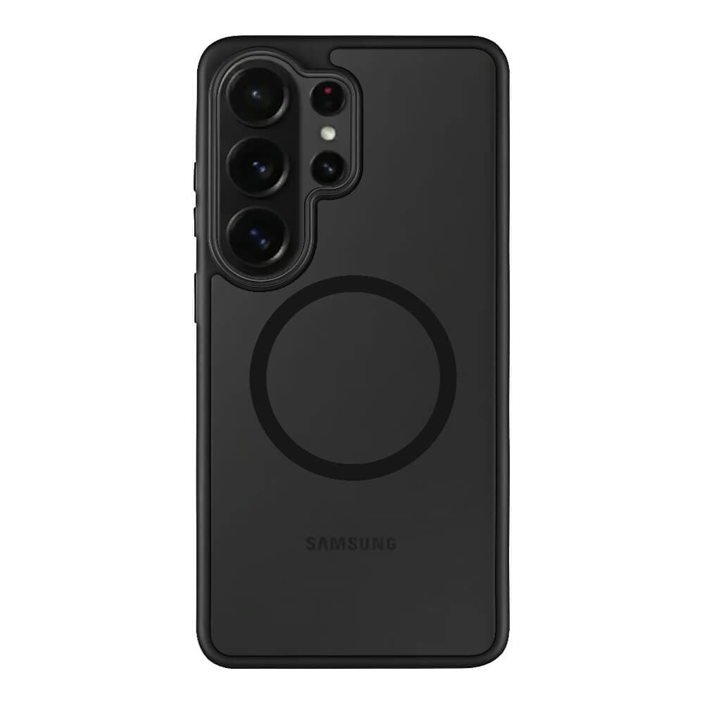 Хибриден удароустойчив кейс с MagSafe за Samsung Galaxy S26 Ultra - Tactical MagForce Hyperstealth Cover (черен)