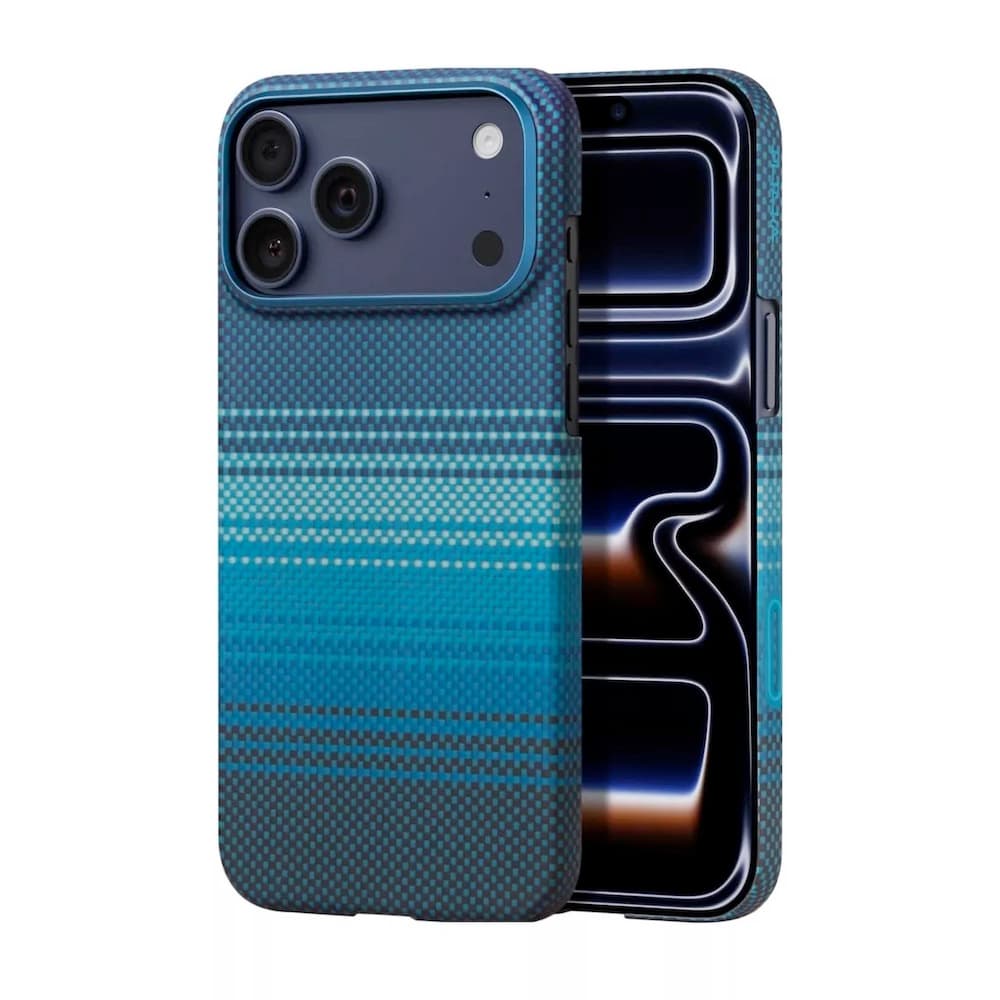 Кевларен кейс с MagSafe за iPhone 17 Pro Max - Pitaka Moonrise Ultra Slim Aramid Fiber Case